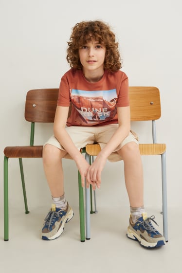 Garçons - T-shirt - orange foncé