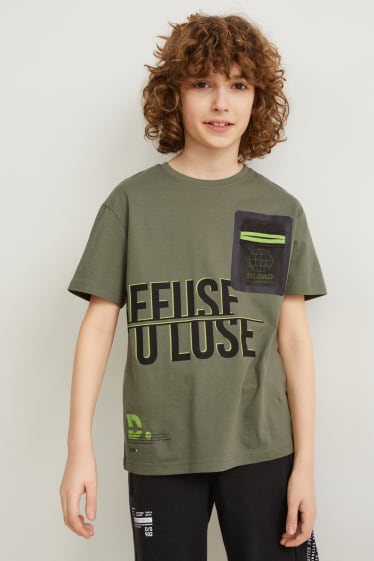 Garçons - T-shirt - vert