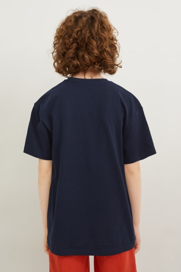 Bambini: - Among us - maglia a maniche corte - blu scuro