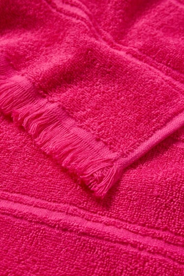 Damen - Frottee-Handtuch - 150 x 80 cm - pink