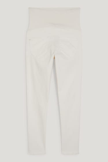 Donna - Jeans premaman - jeggings - bianco crema