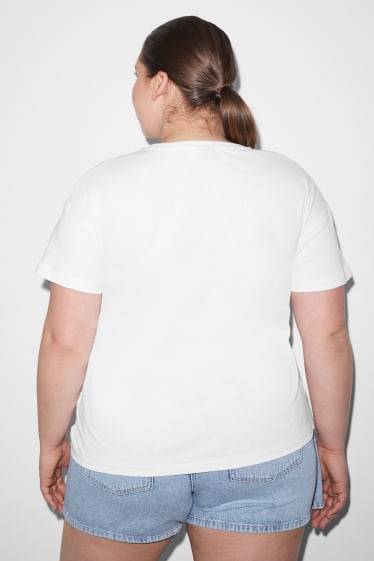 Femei XL - CLOCKHOUSE - tricou - Sublime - alb