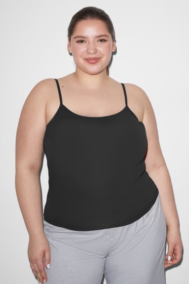 Dames XL - CLOCKHOUSE - top - zwart