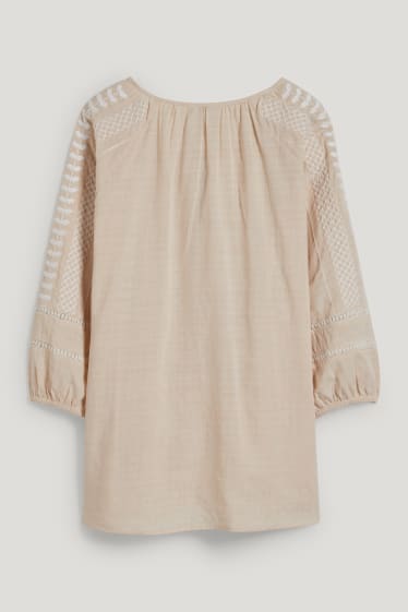 Dames - Blouse - licht beige
