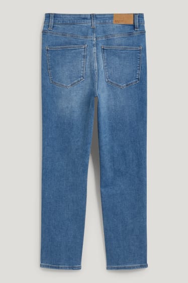 Damen - Slim Jeans - High Waist - jeans-blau