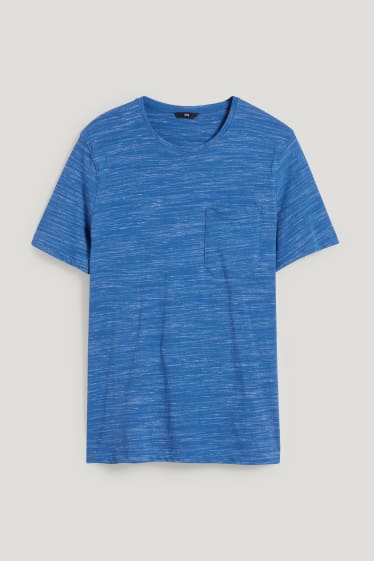 Hombre - Camiseta - azul