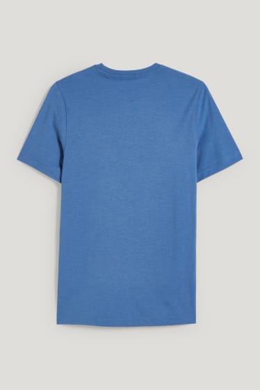 Hombre - Camiseta - azul oscuro