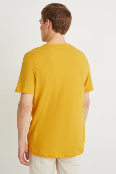 Hombre - Camiseta - amarillo