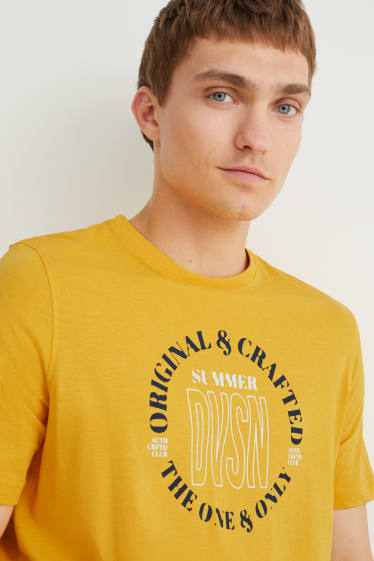 Hombre - Camiseta - amarillo