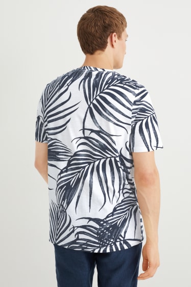Hommes - T-shirt - noir / blanc