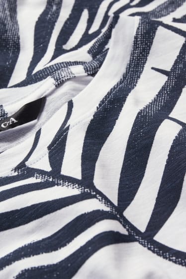 Hommes - T-shirt - noir / blanc