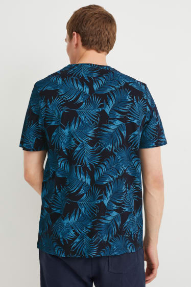 Hombre - Camiseta - azul oscuro