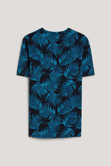 Hombre - Camiseta - azul oscuro