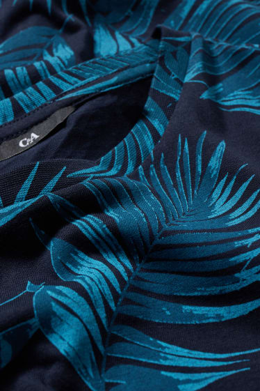Hombre - Camiseta - azul oscuro