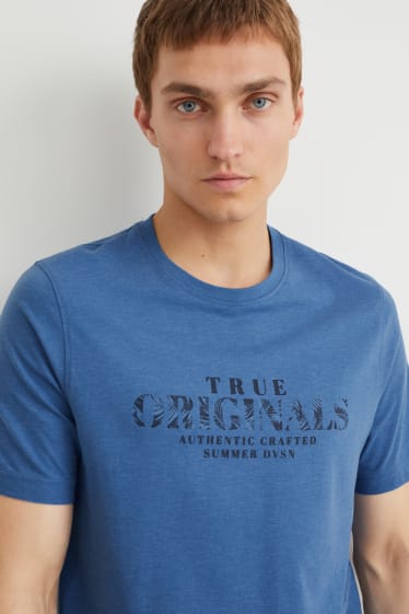 Hombre - Camiseta - azul oscuro