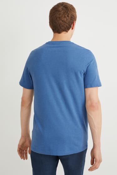 Hombre - Camiseta - azul oscuro