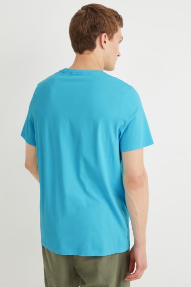 Hombre - Camiseta - turquesa