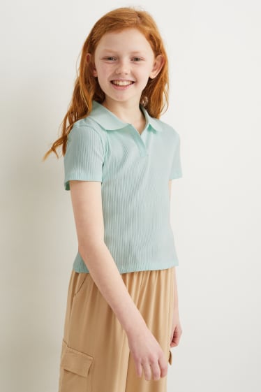 Kids Girls - Polo shirt - mint green