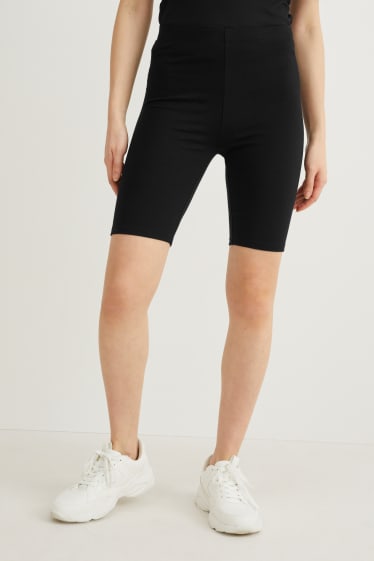 Femei - Multipack 2 buc. - pantaloni ciclism basic - LYCRA® XTRA LIFE™ - negru