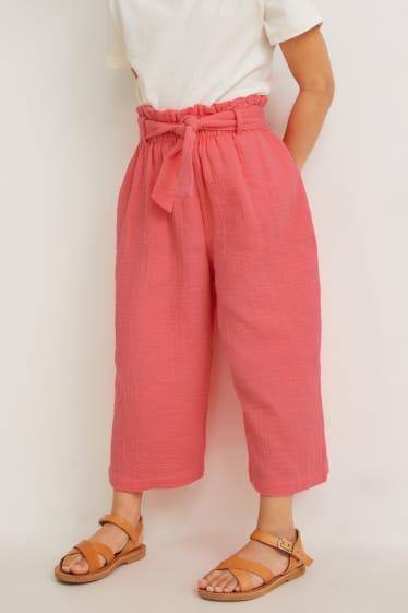 Niñas - Pantalón - fucsia