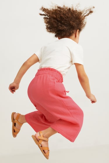 Niñas - Pantalón - fucsia