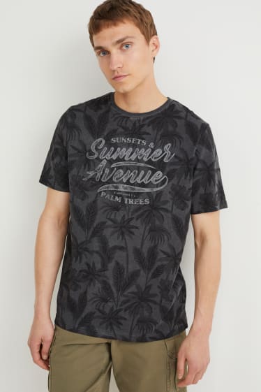 Hombre - Camiseta - negro