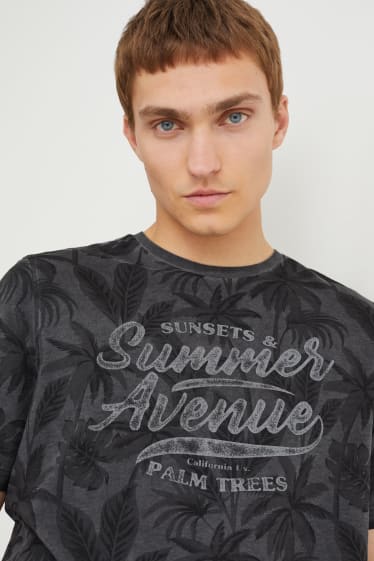 Hombre - Camiseta - negro