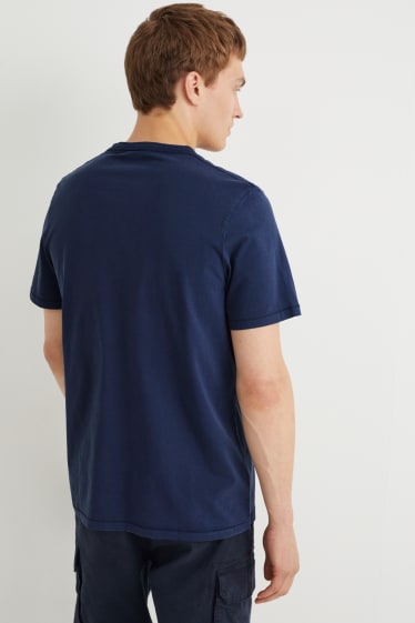 Hommes - T-shirt - bleu foncé