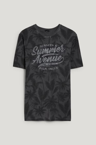 Hombre - Camiseta - negro