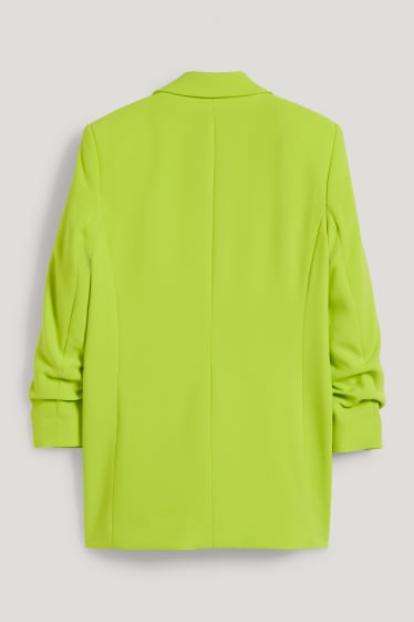Dames - Blazer - relaxed fit - lichtgroen