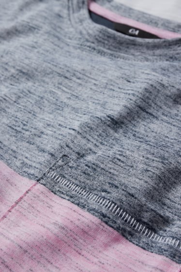 Hombre - Camiseta - fucsia