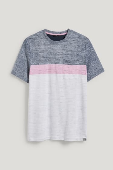 Hombre - Camiseta - fucsia