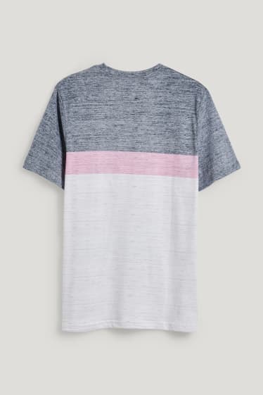 Hombre - Camiseta - fucsia