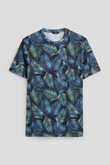 Hombre - Camiseta - azul oscuro