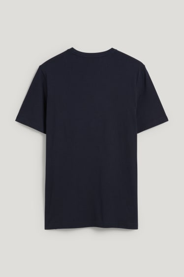 Hommes - T-shirt - bleu foncé