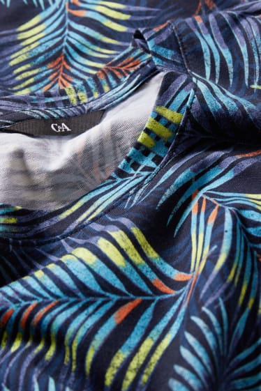 Hombre - Camiseta - azul oscuro