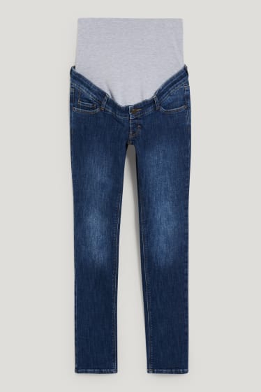 Donna - Jeans premaman - slim fit - LYCRA® - jeans blu scuro