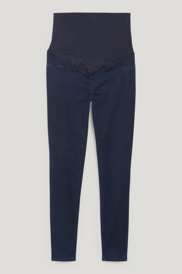 Donna - Jeans premaman - jeggings - LYCRA® - jeans blu scuro