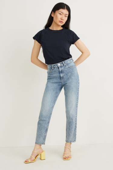 Femmes - T-shirt - bleu foncé