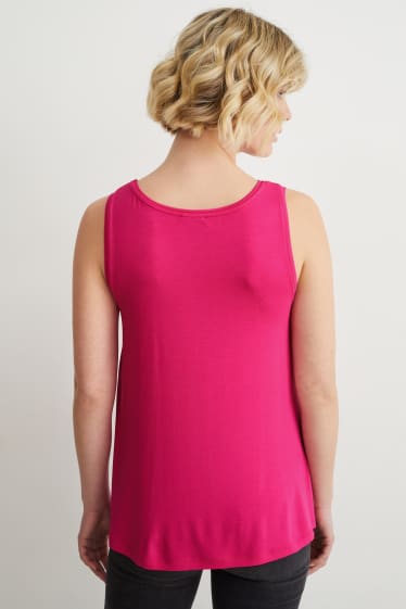 Donna - Top basic - fucsia
