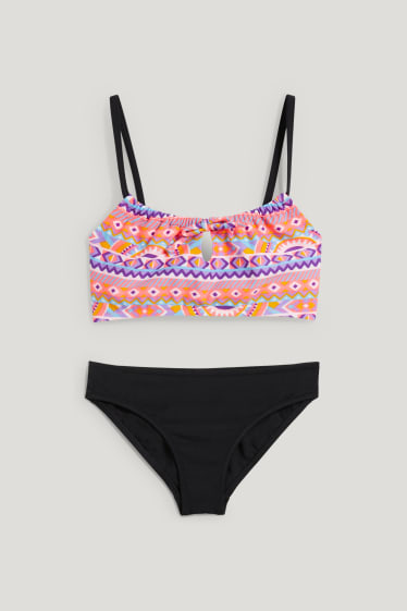 Bambine: - Bikini - LYCRA® XTRA LIFE™ - 2 pezzi - nero