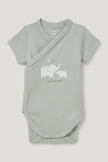 Baby Girls - Set per neonati con sacchetto regalo - 7 pezzi - bianco