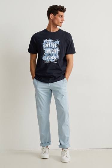Hommes - T-shirt - bleu foncé