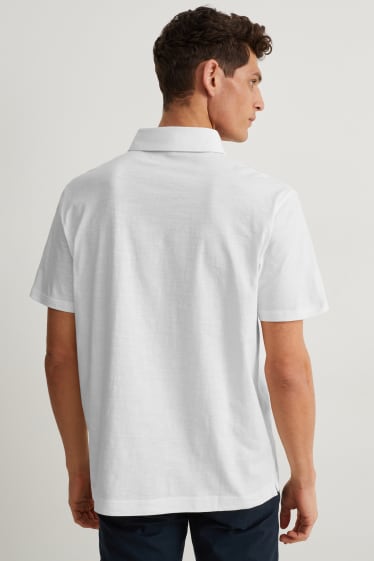 Hommes - Polo - blanc