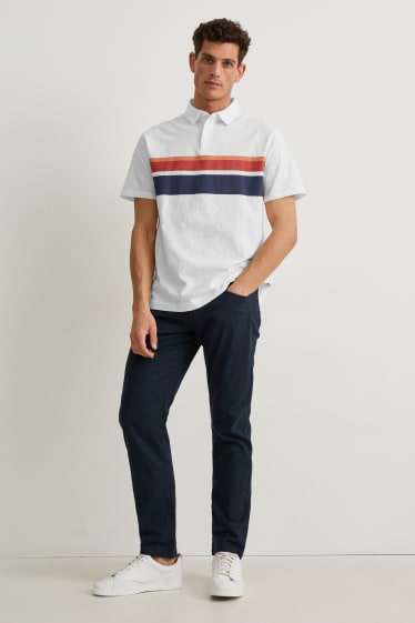 Hommes - Polo - blanc