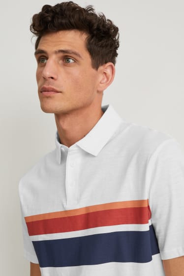 Hommes - Polo - blanc