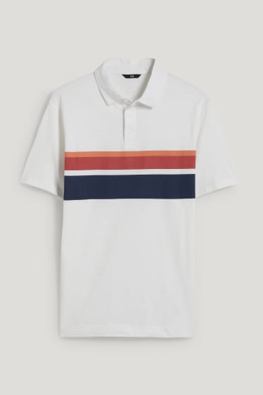 Hommes - Polo - blanc