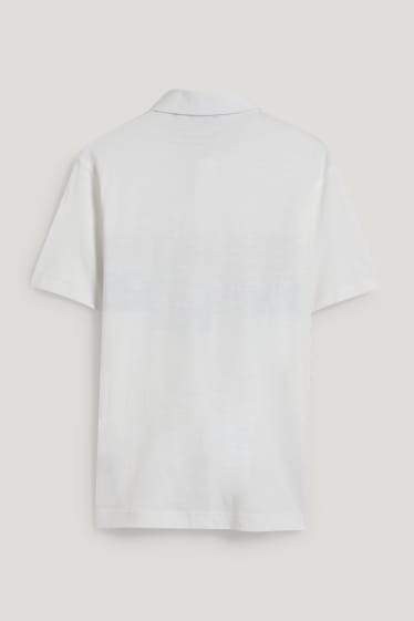 Hommes - Polo - blanc