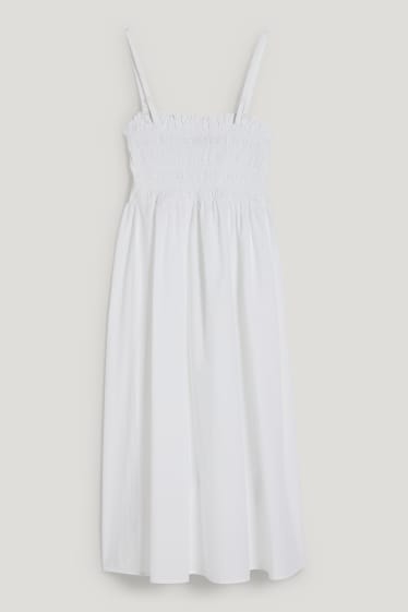 Kobiety - Sukienka fit & flare - biały