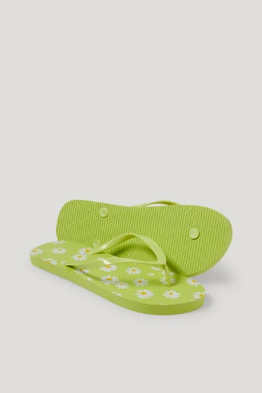 Clockhouse niñas - CLOCKHOUSE - chancletas - verde claro